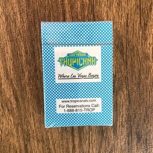 Tropicana Las Vegas Playing Cards